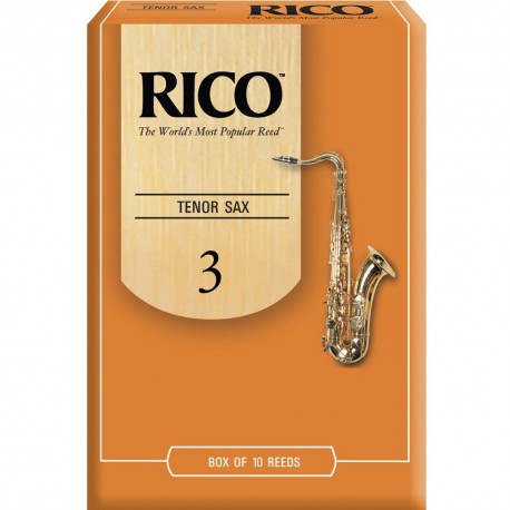 Cañas saxo Tenor Rico 3