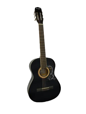 Guitarra Bilbao acústica cuerdas metal