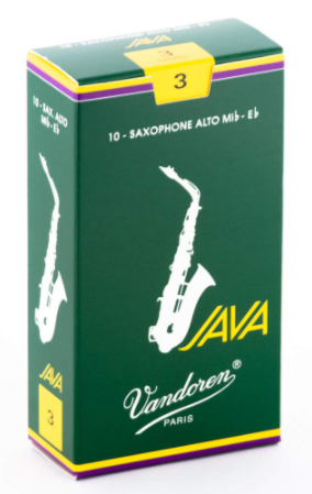 Caja de cañas Saxo alto Vandoren Java 3