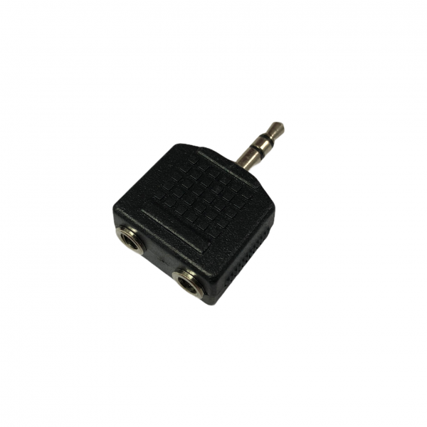 Adaptador 2 plus 3,5 a 1 plus 3,5