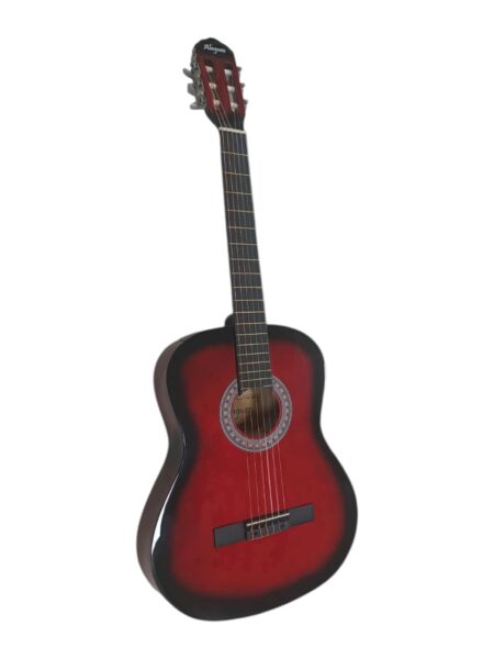 Guitarra Alaguez Roja con funda
