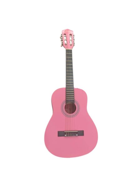 Guitarra de niño Sevillana rosada