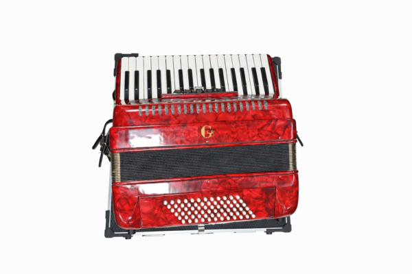 Acordeon GCR 72 bajos roja