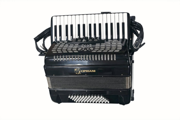 Acordeon Cipriani 60 bajos negro