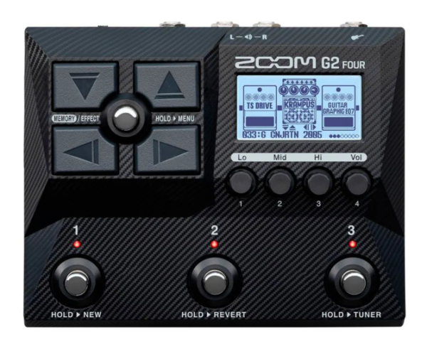 Pedalera Zoom multiefecto G2 Four