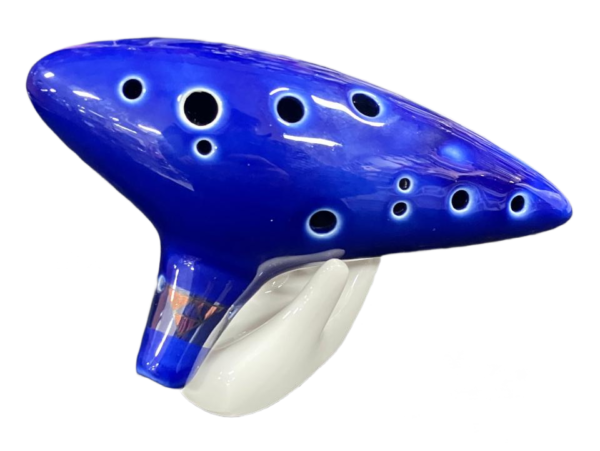 Ocarina con sujetador