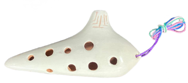 Ocarina greda color beige