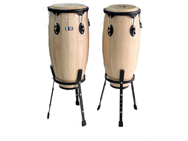Set de congas GCR 10″ y 11″ con stand