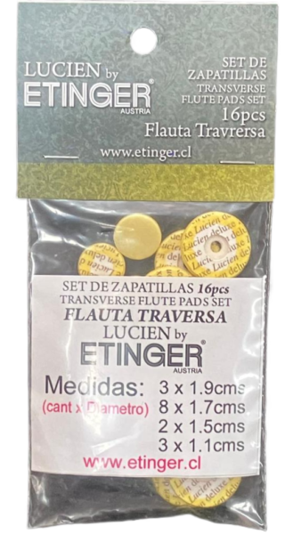 Set de zapatillas para flauta traversa